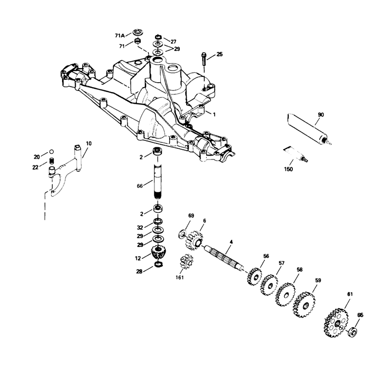 Peerless Transaxle Model No 915 020