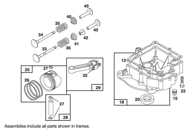 Engine Briggs and Stratton Model 28m707 0127 01