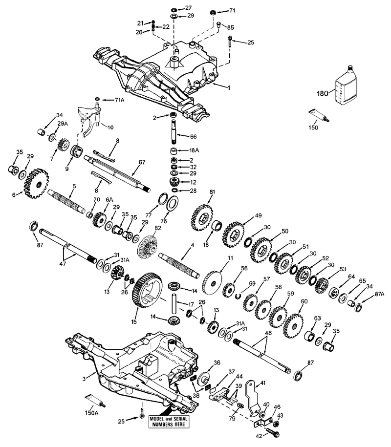 Peerless Transaxle Model Mst 205 509