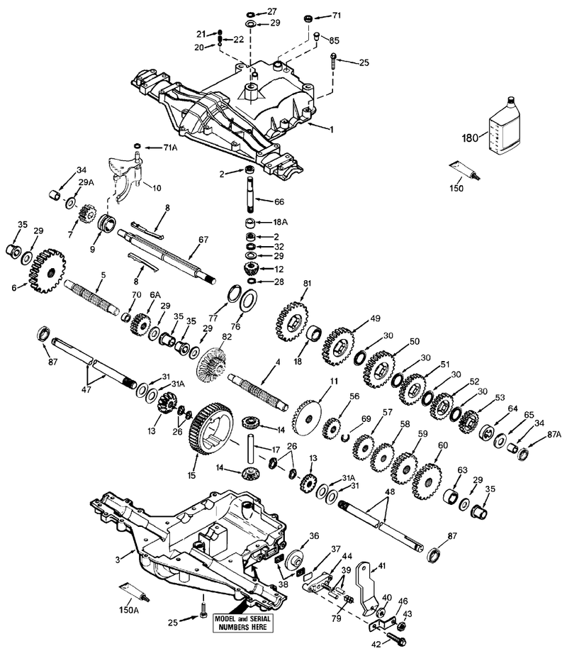 Peerless Transaxle Model Mst 205 509