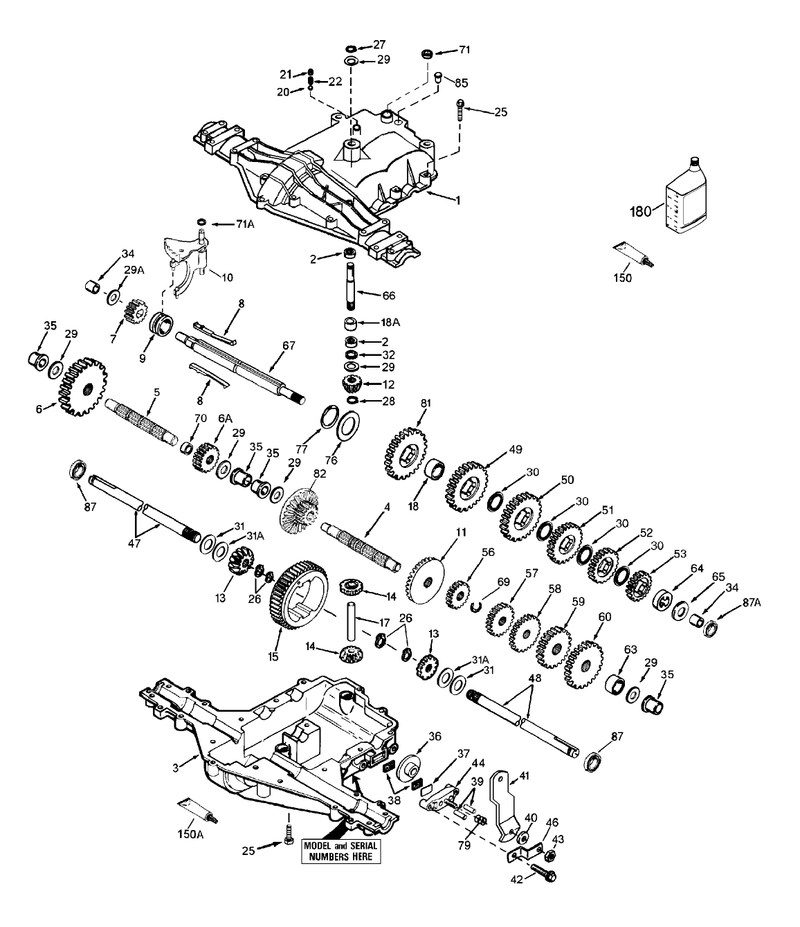 Peerless Transaxle Model Mst 205 509