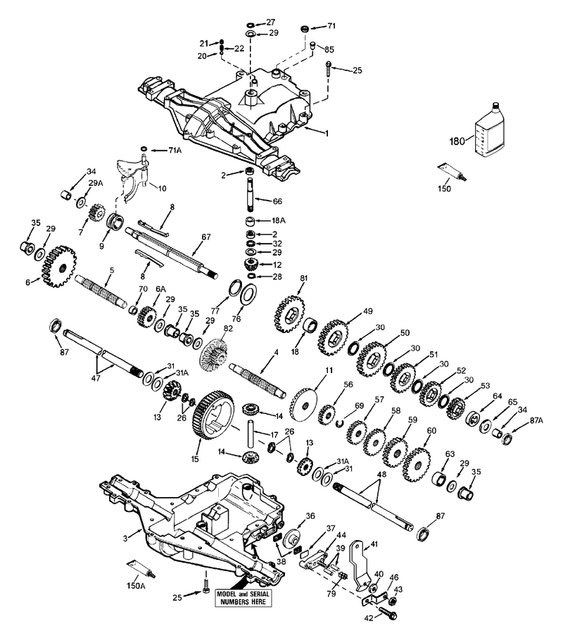 Peerless Transaxle Modle Mst 205 509