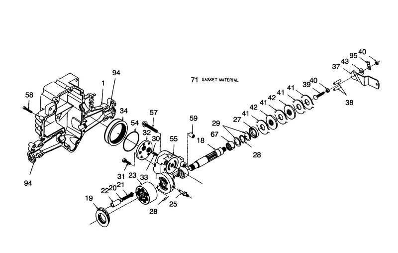 Hydrogear Transaxle Model No 321 0500
