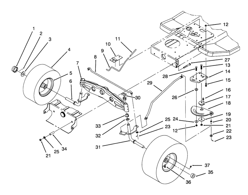Front Axle Assembly