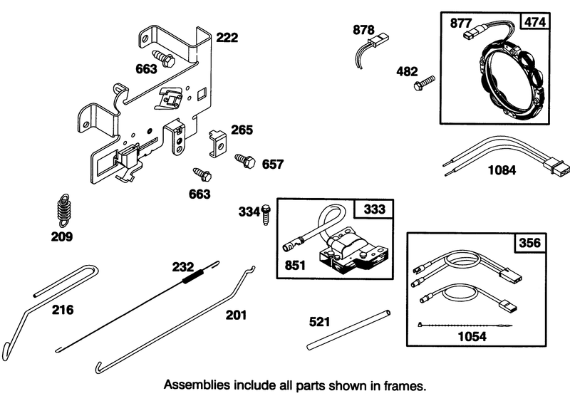 Engine Briggs and Stratton Model 28q777 0168 01