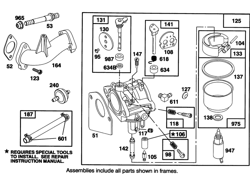 Engine Briggs and Stratton Model 28q777 0168 01