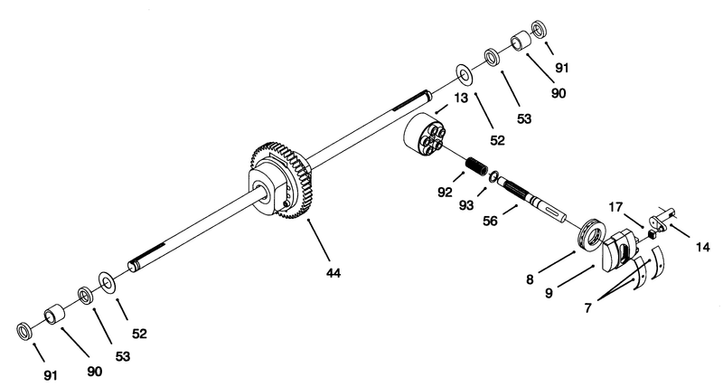 Hydro Transaxle Assembly continued