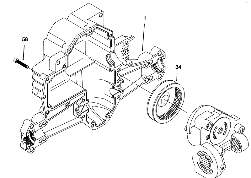 Hydro Transaxle Assembly continued
