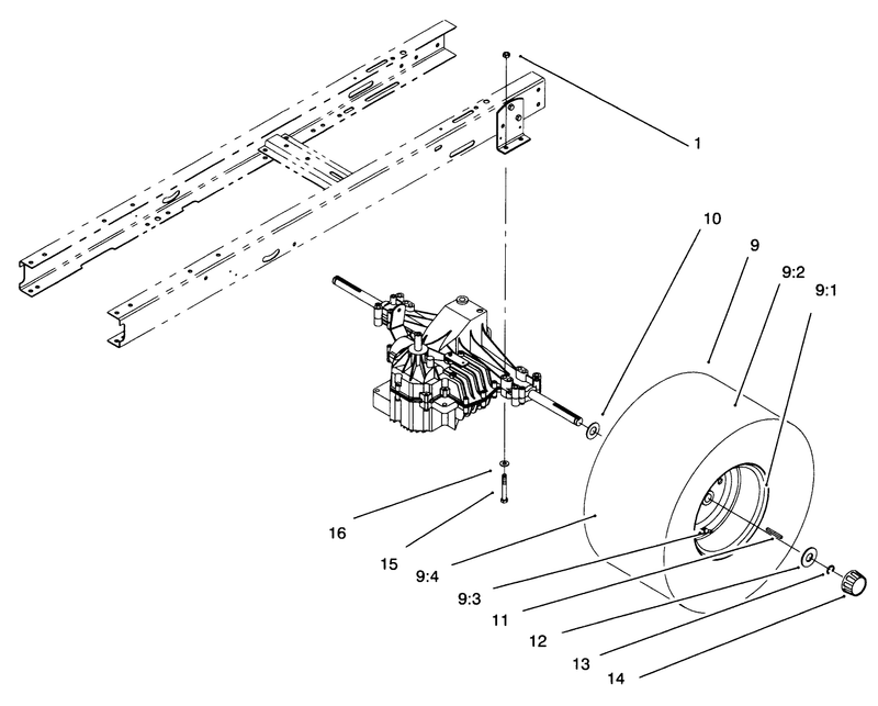 Rear Wheel Assembly