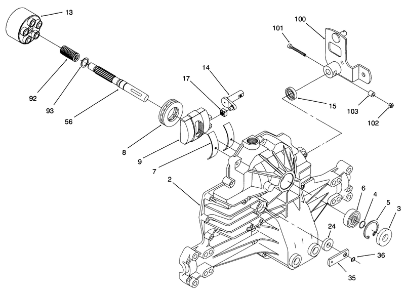 Hydro Transaxle Assembly