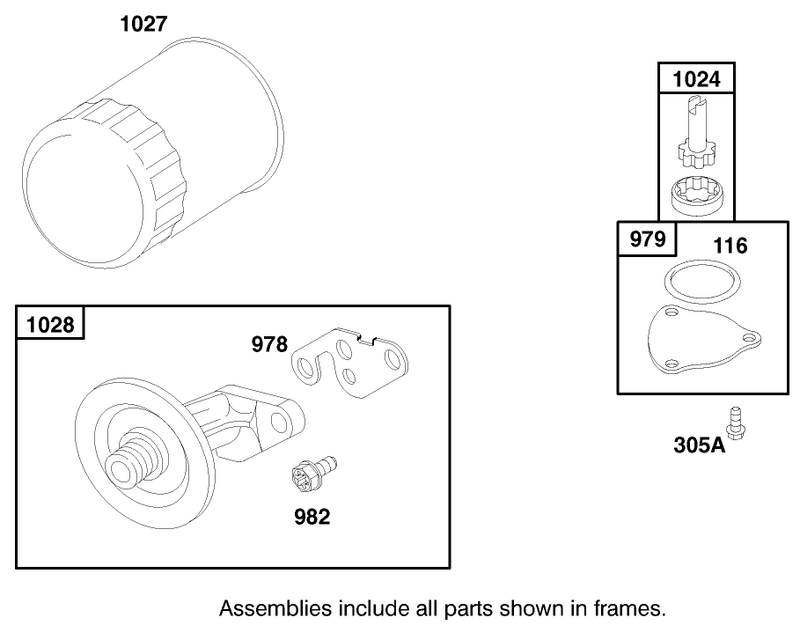 Engine Briggs and Stratton Model 28q777 0668 A1