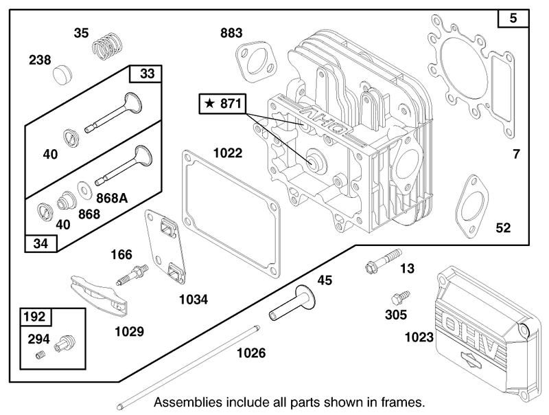 Engine Briggs and Stratton Model 28q777 0668 A1