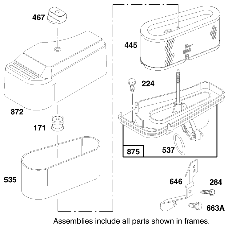 Engine Briggs and Stratton Model 28q777 0668 A1
