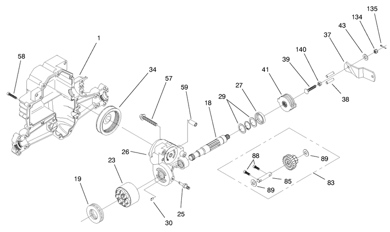 Hydro Transaxle Assembly continued