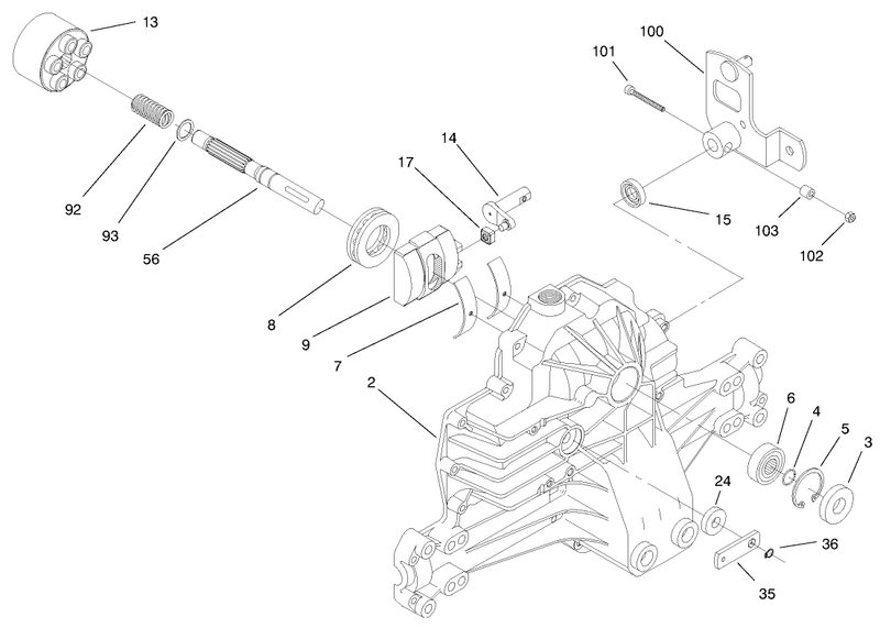 Hydro Transaxle Assembly