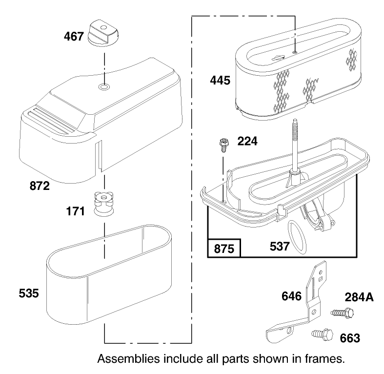 Engine Briggs and Stratton Model 28q777 0668 E1