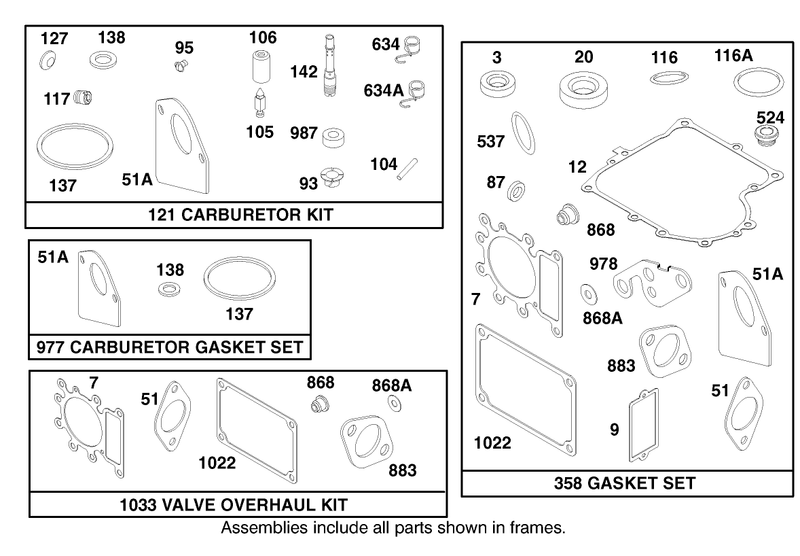 Engine Briggs and Stratton Model 28q777 0668 E1
