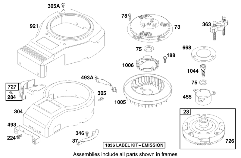 Engine Briggs and Stratton Model 28q777 0668 E1