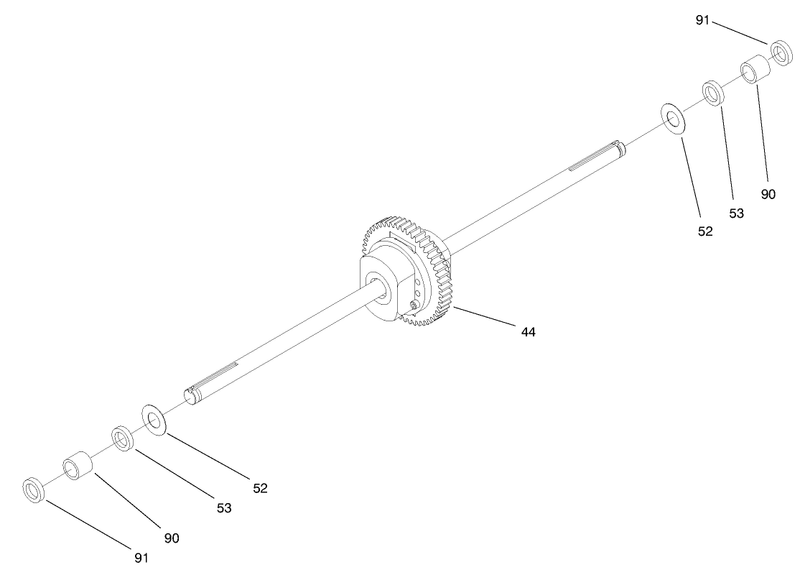 Hydro Transaxle Assembly continued