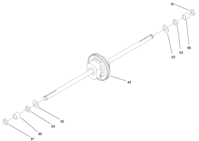 Hydro Transaxle Assembly continued