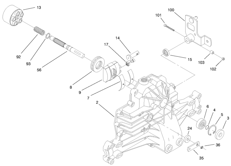 Hydro Transaxle Assembly