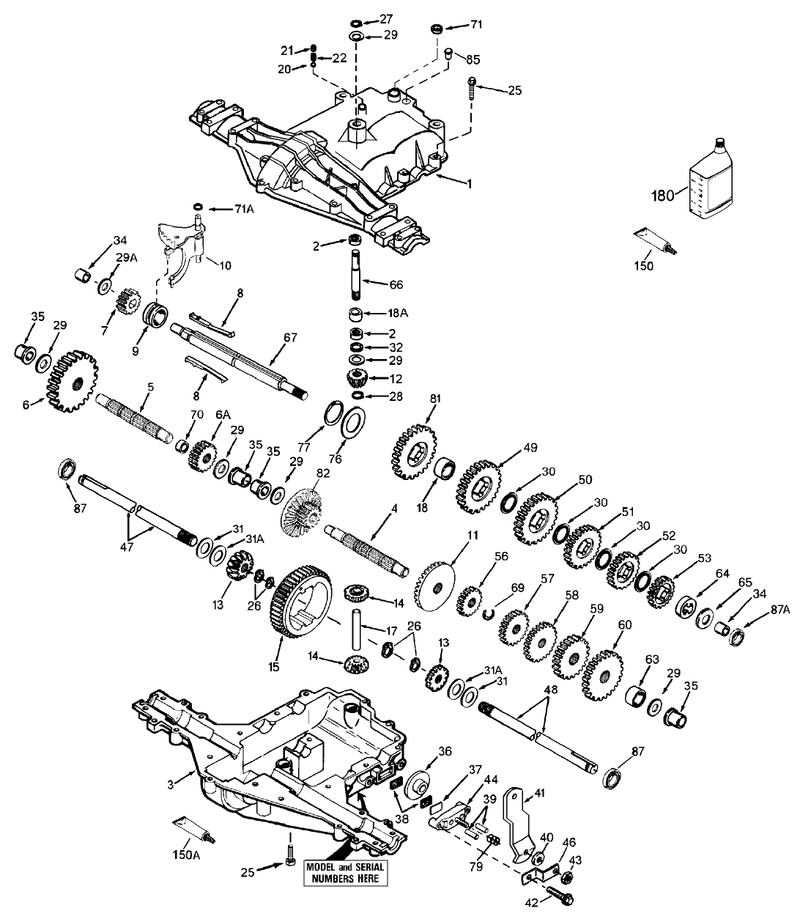 Peerless Transaxle Model Mst 205 509