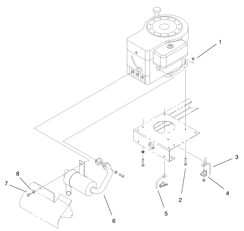 Engine System Components Assembly