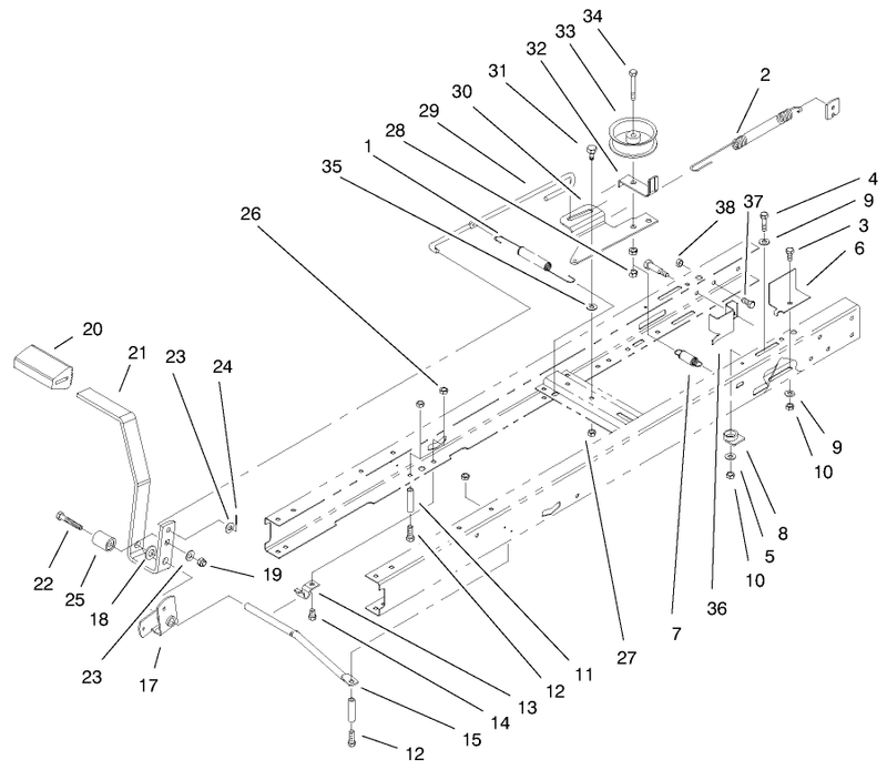 Traction Clutching Components Assembly