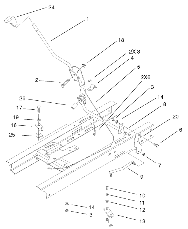 Shifting Components Assembly