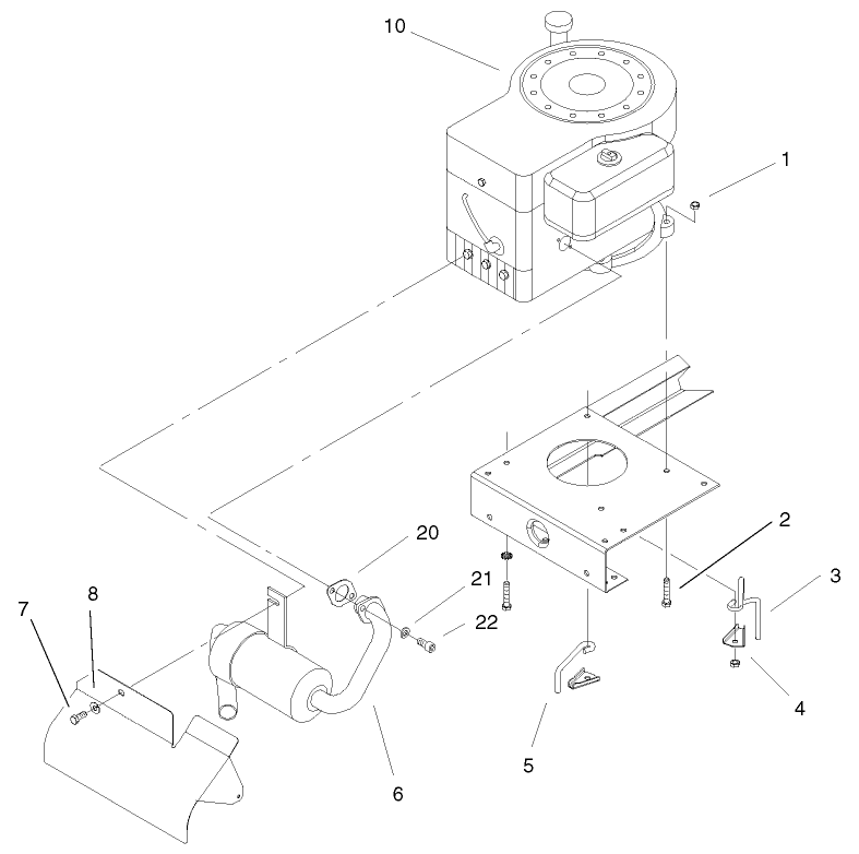 inlin Engine System Components Assembly