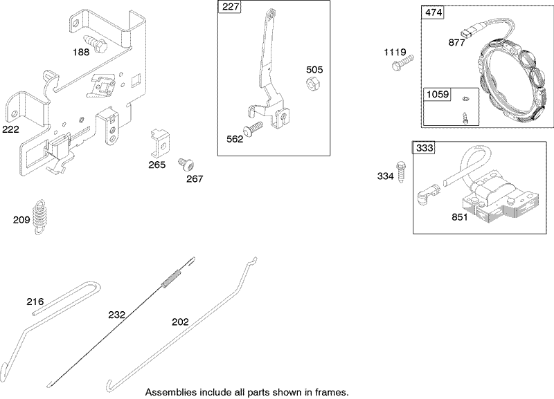 Governor Assembly Briggs and Stratton 219907 0170 E1