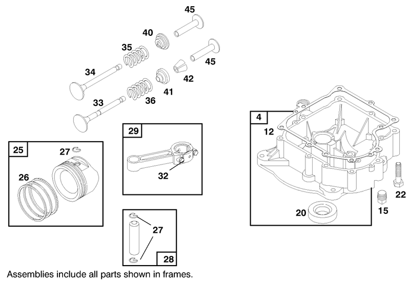 Engine Briggs and Stratton Model 284707 1148 E1