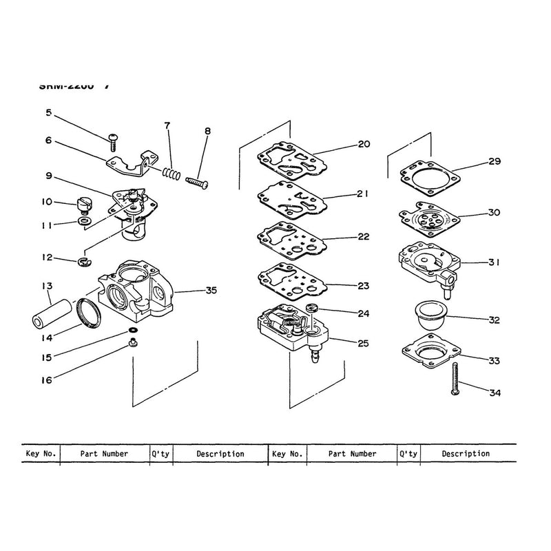 Carburetor Detail (WY-18)