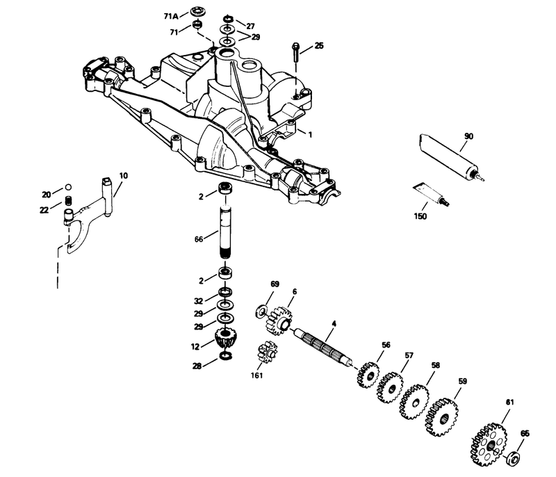 Peerless Transaxle Model No 915 020