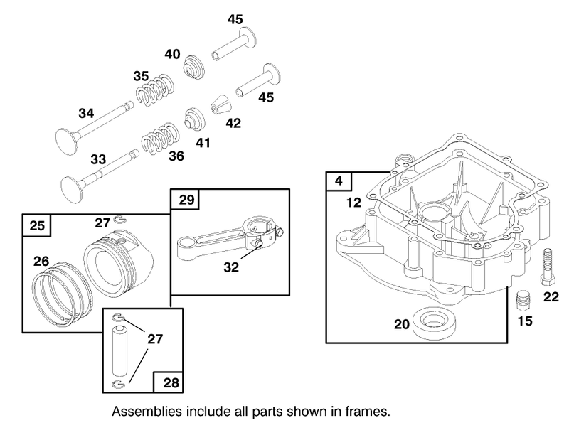Engine Briggs and Stratton Model 283707 1156 E1