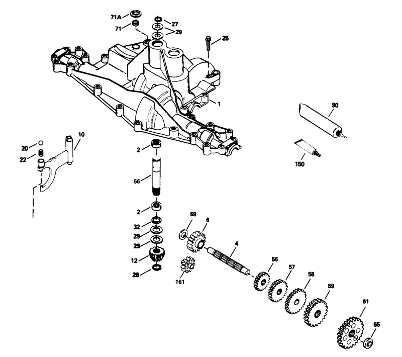 Peerless Transaxle Model No 915 020