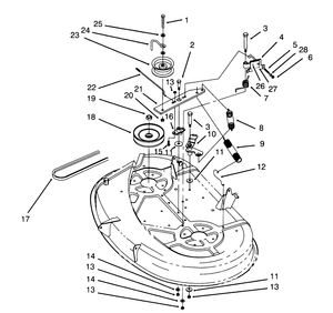 Brake Assembly 38in Cutting Unit