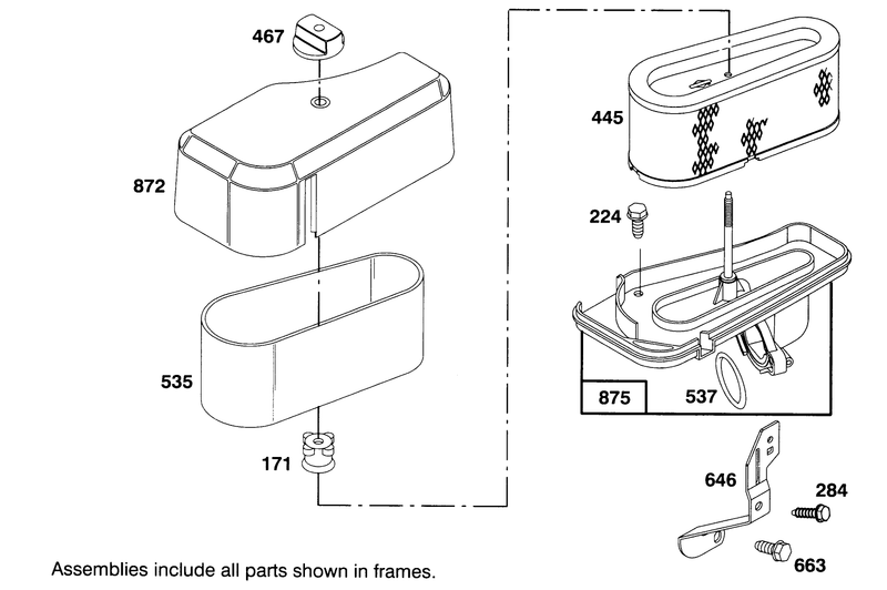 Engine Briggs and Stratton Model 286707 0453 01