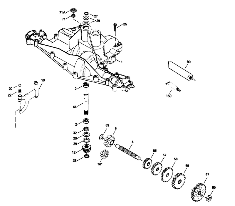 Peerless Transaxle Model No 915 020