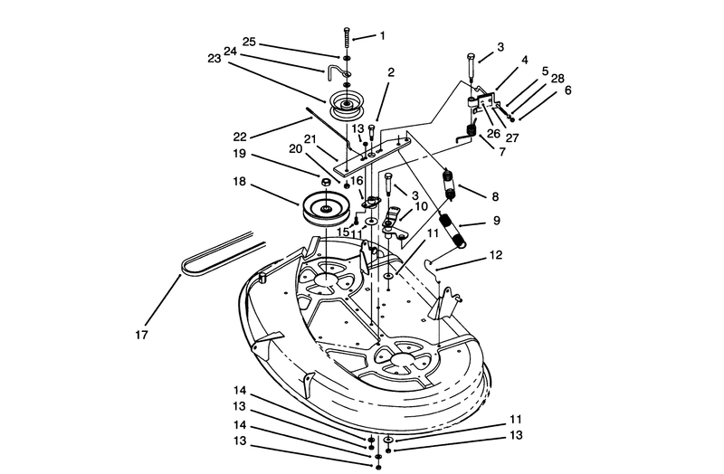 Brake Assembly 38in Cutting Unit