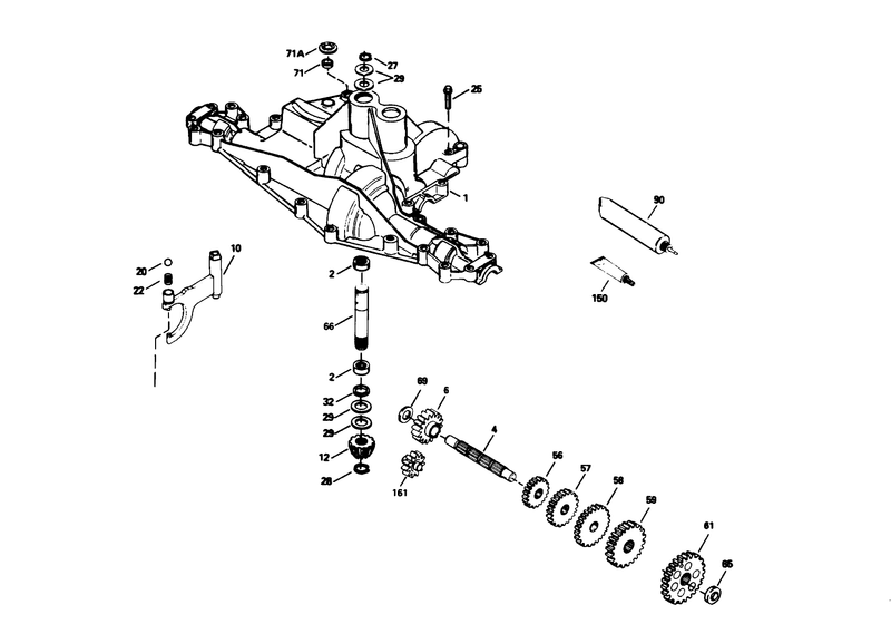 Peerless Transaxle Model No 915 020