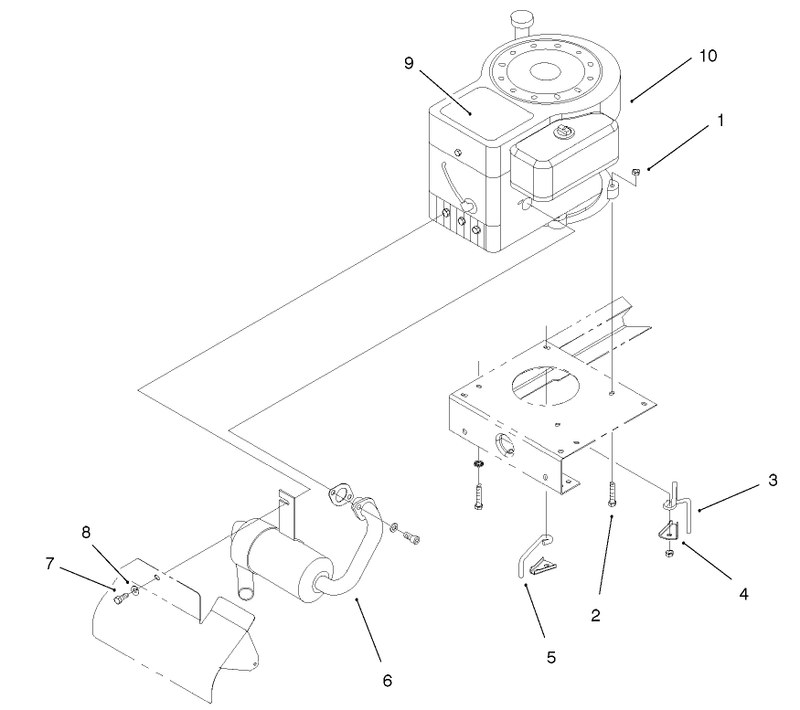 Engine System Components Assembly