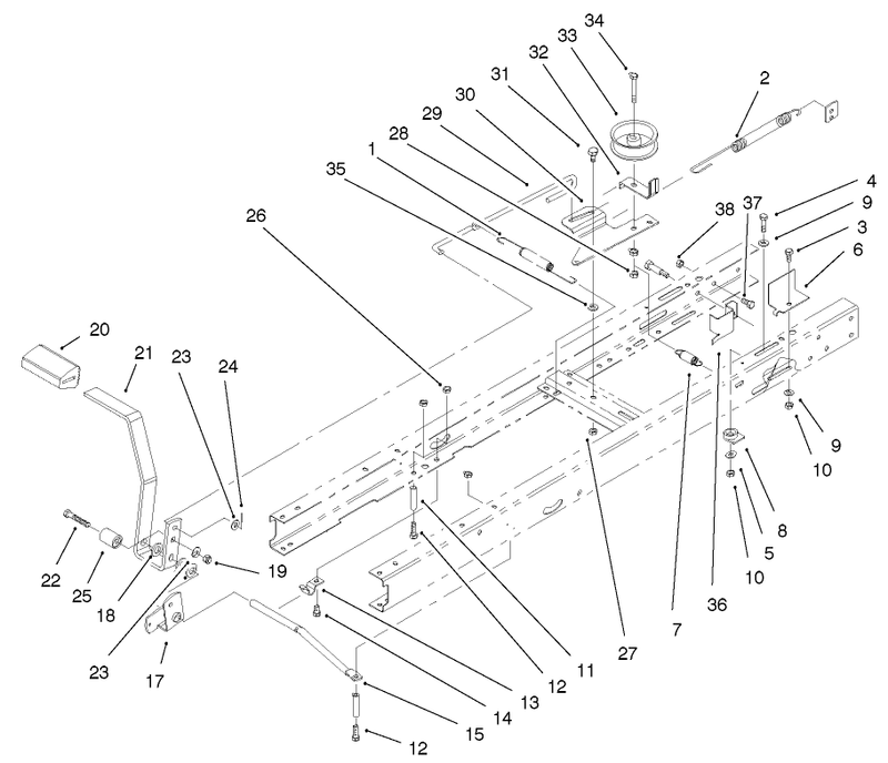 Traction Clutching Components Assembly