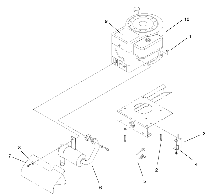 Engine System Components Assembly