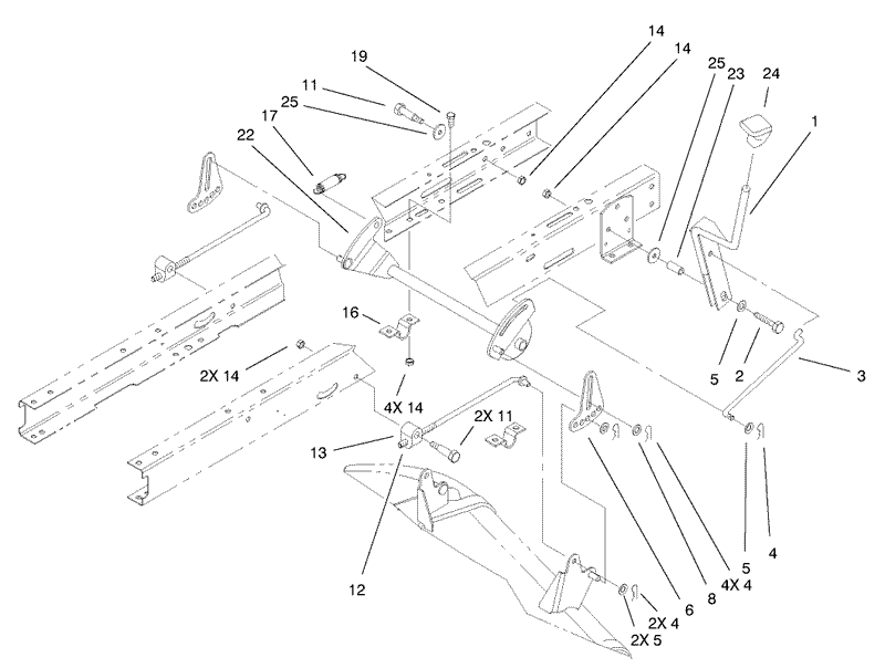 Height of Cut Components Assembly