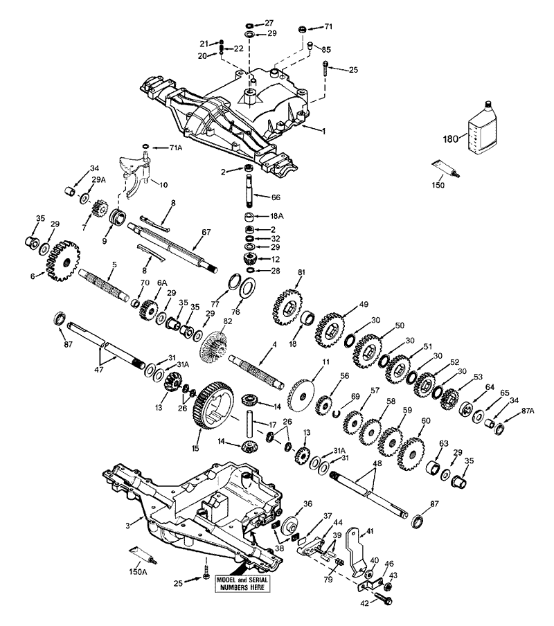 PEERLESS TRANSAXLE MODEL MST 205 509