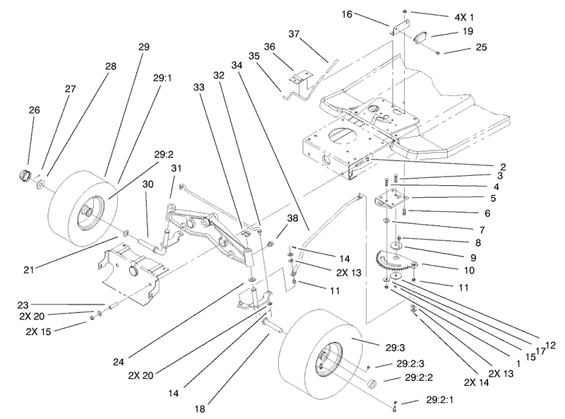 Steering Components Assembly