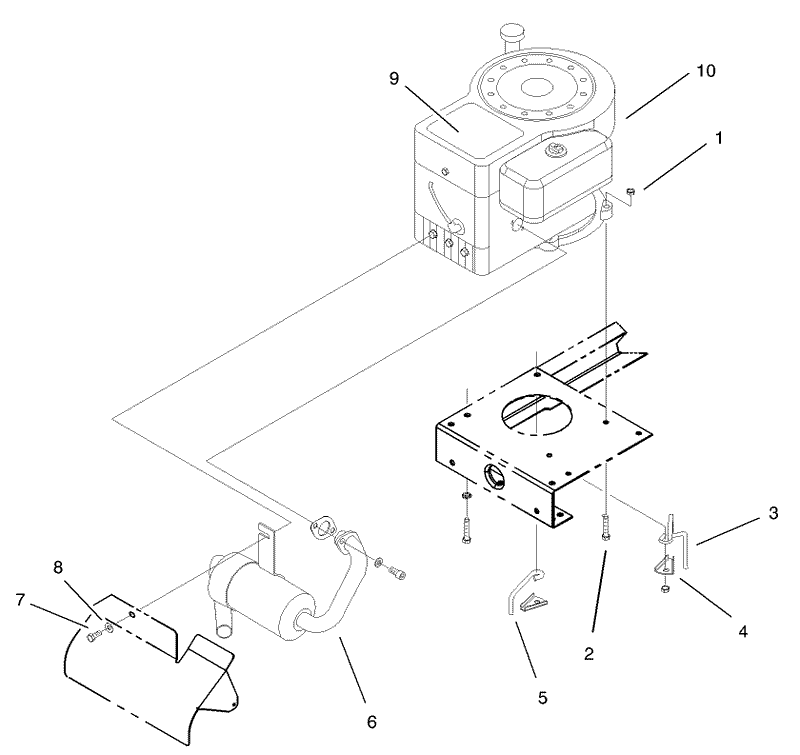 Engine System Components Assembly