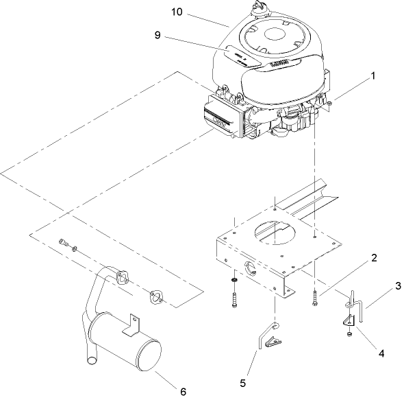 Engine System Component Assembly