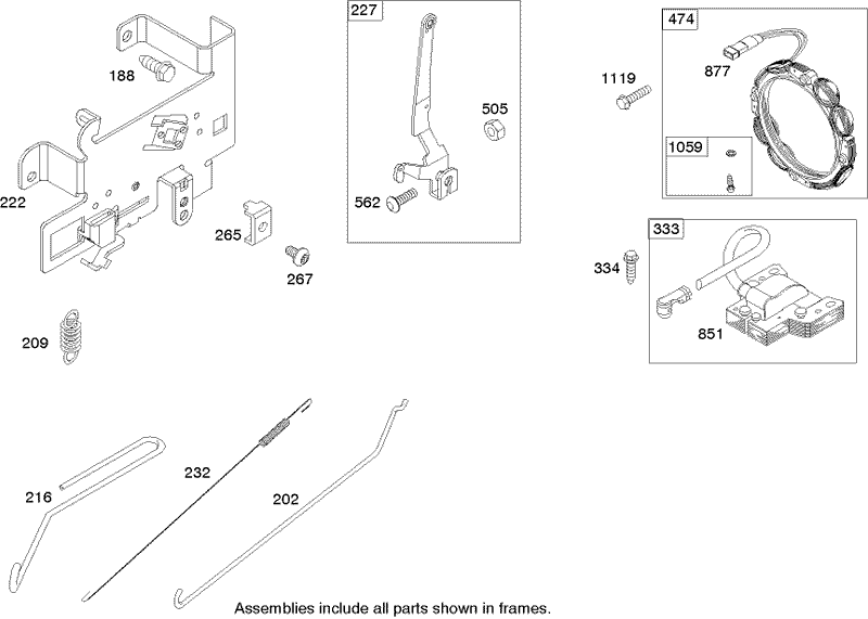 Governor Assembly Briggs and Stratton 21A907 0169 E1
